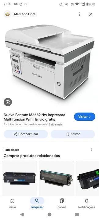 Toner Pantum PD-219  Elgin M6559 - Foto 2