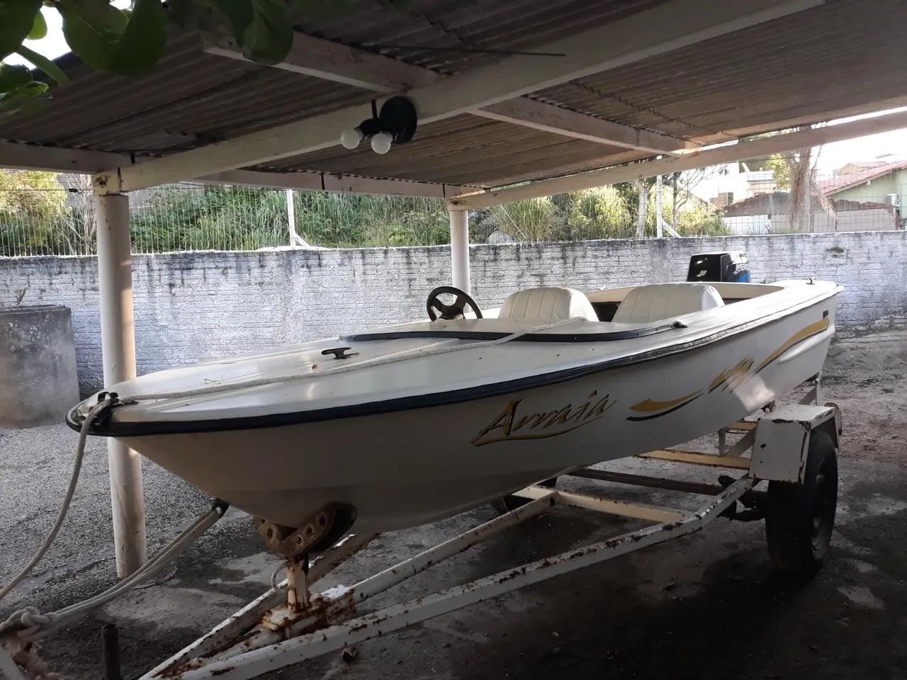 Vendo lancha com motor  - Foto 8