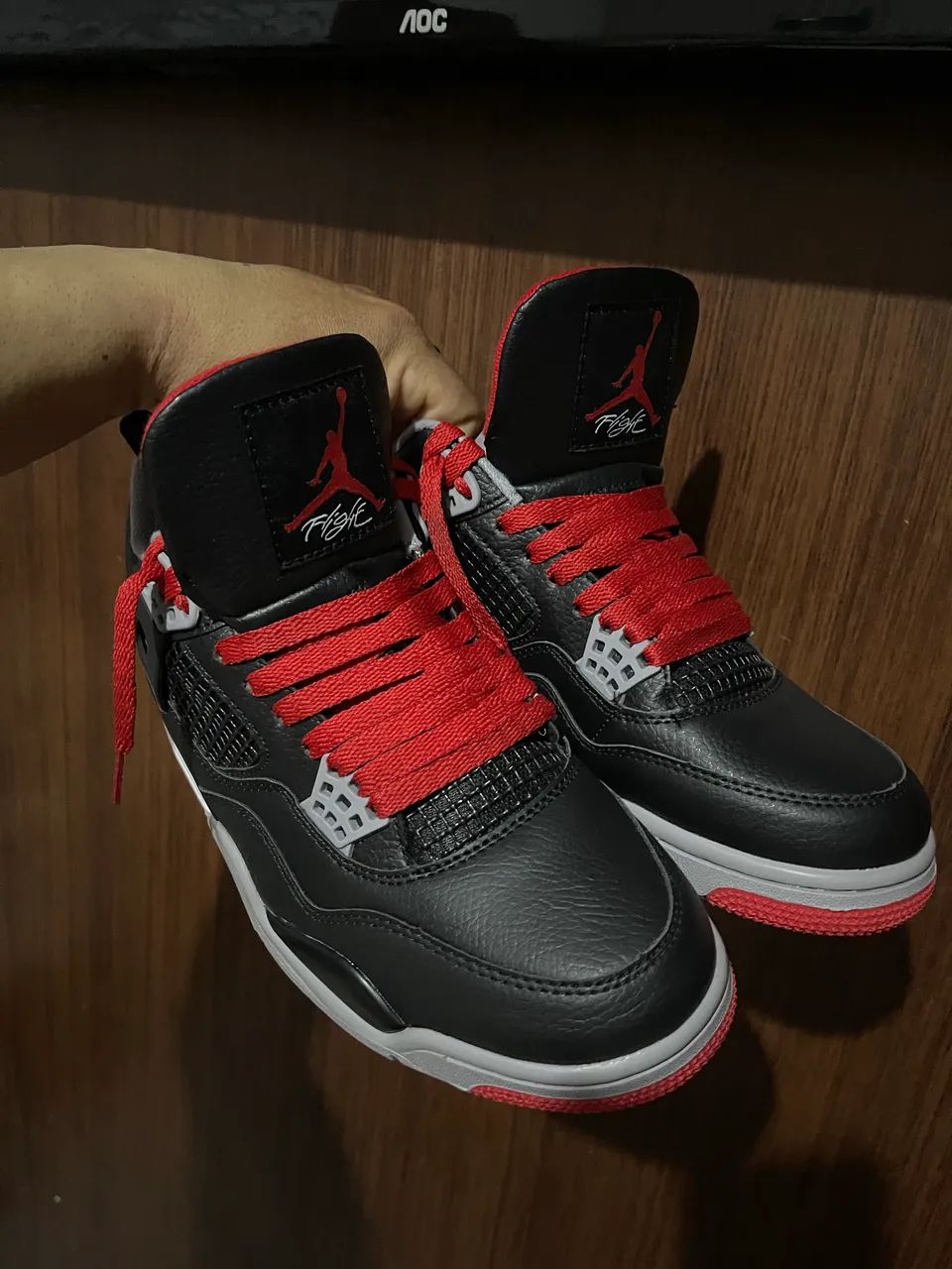 Tênis Jordan 4 bred  - Foto 4