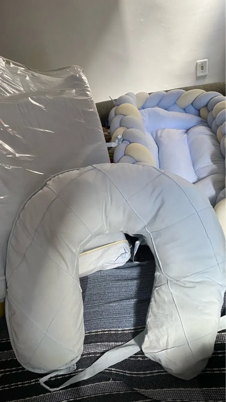 Ninho+ almofada + trocador cômoda anatômico impermeável