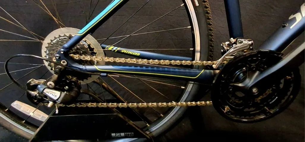 Bicicleta Nova Specialized Ariel 2016 Tam M Marinho/Turqesa/Hyper - Foto 3