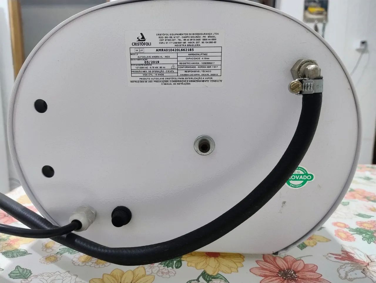 Autoclave Amora 4 litros (estado impecável) - Foto 3