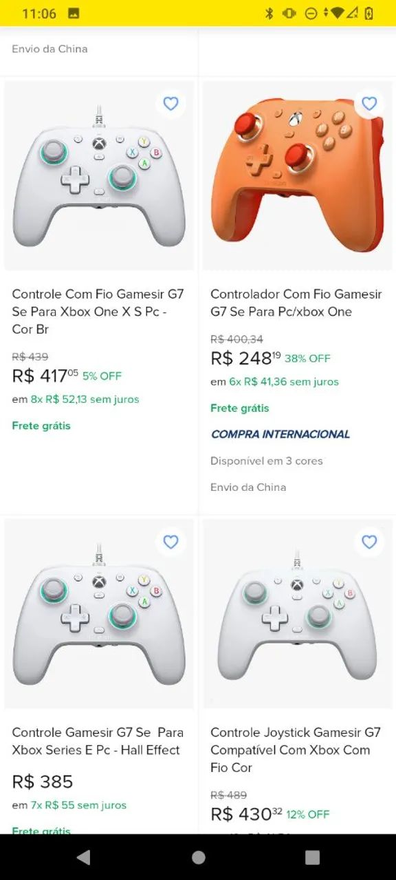 Controle Xbox series S/X GAMESIR G7 SE  - Foto 4