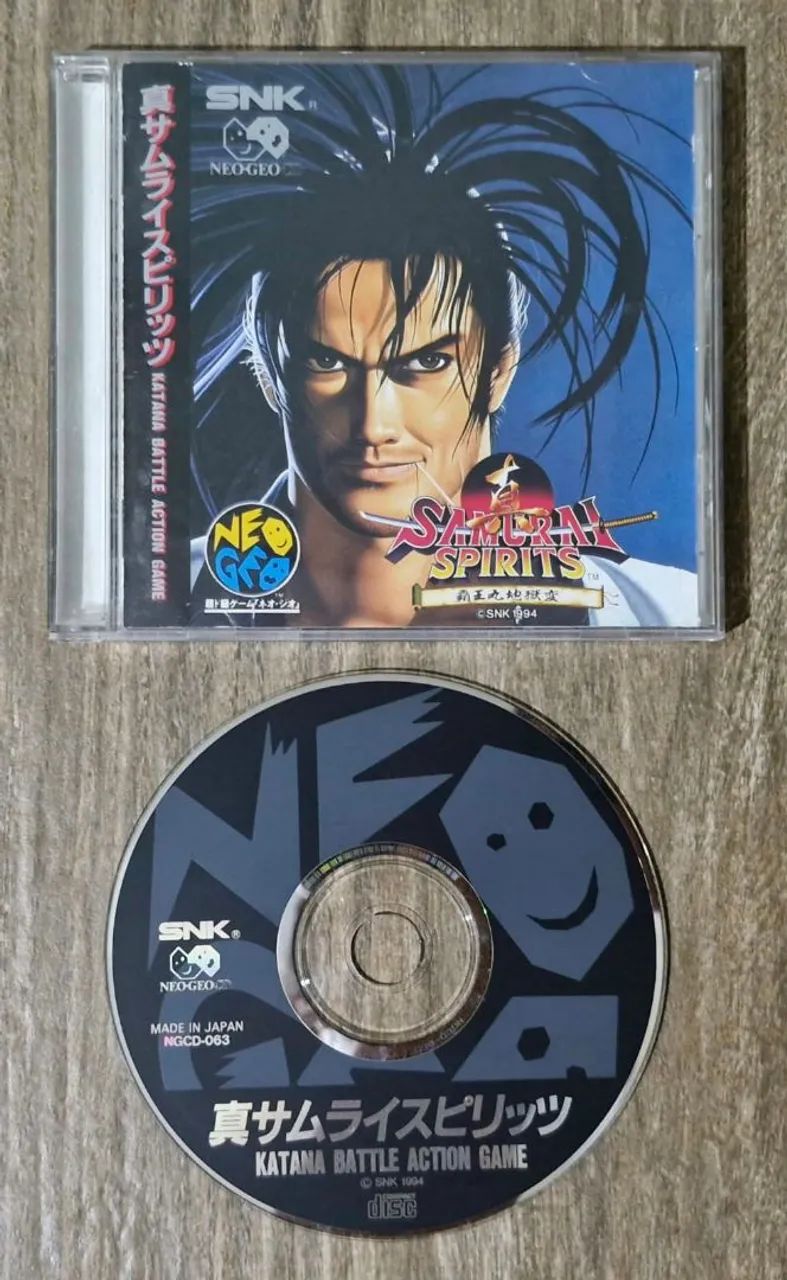 SAMURAI SHADOW 2 NEO GEO CD ORIGINAL JAPONES 