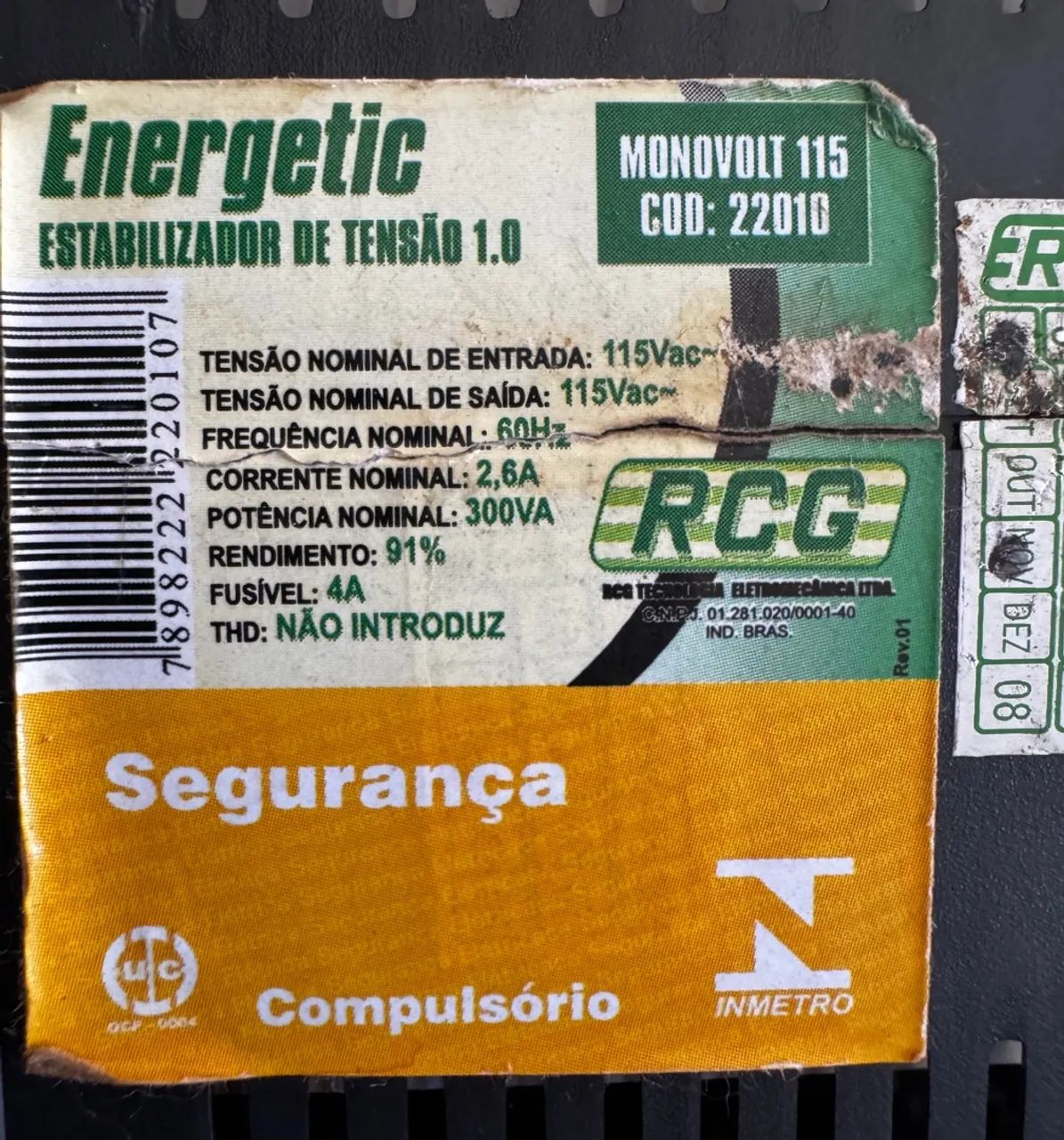 Estabilizador de computador RCG - Foto 2