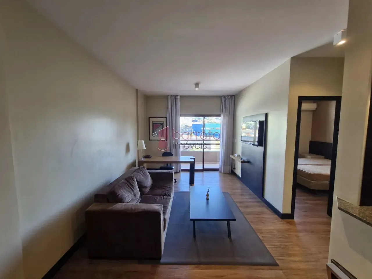 APARTAMENTO FLAT MOBILIADO PARA LOCAÇÃO NO THE GRAPPES NO ANHANGABAÚ - JUNDIAÍ/SP
