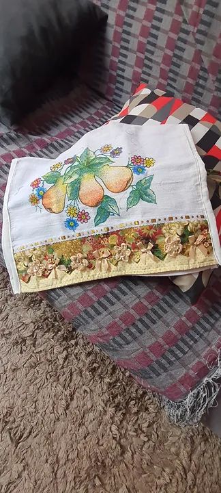 Artefatos têxteis, panos de prato. - Foto 4
