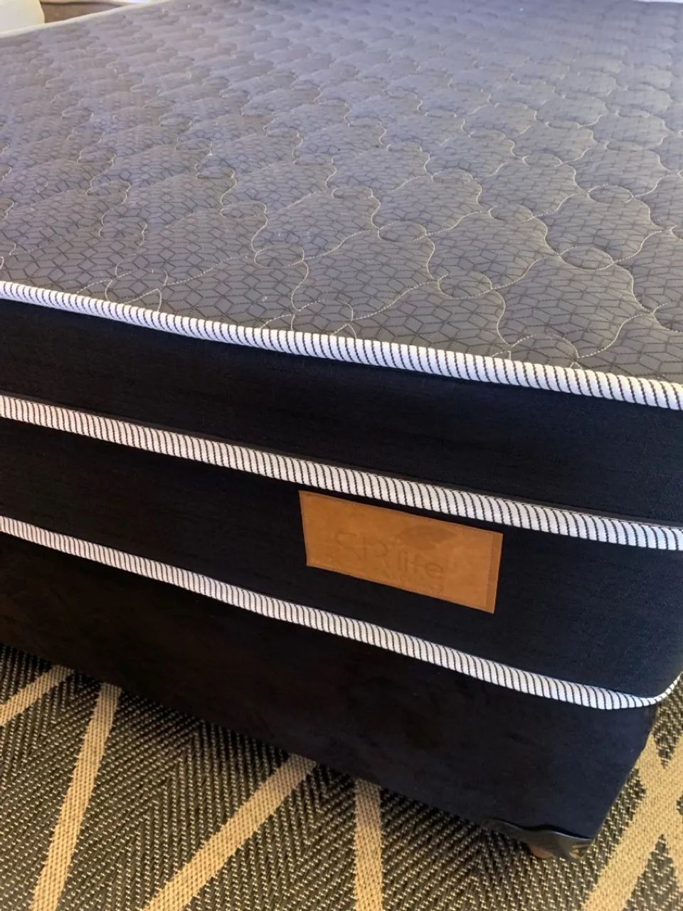 Cama de Casal NOVA - BASE BOX + COLCHÃO - ENTREGA GRÁTIS! - Foto 4