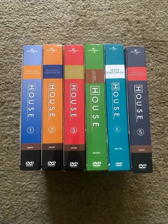 House - 1ª a 6ª Temporada - DVD