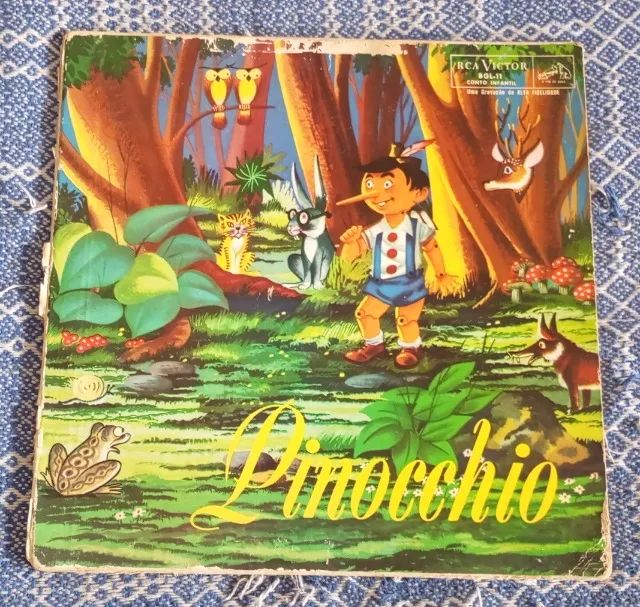 Disco Vinil LP Pinóquio E Gulliver RCA