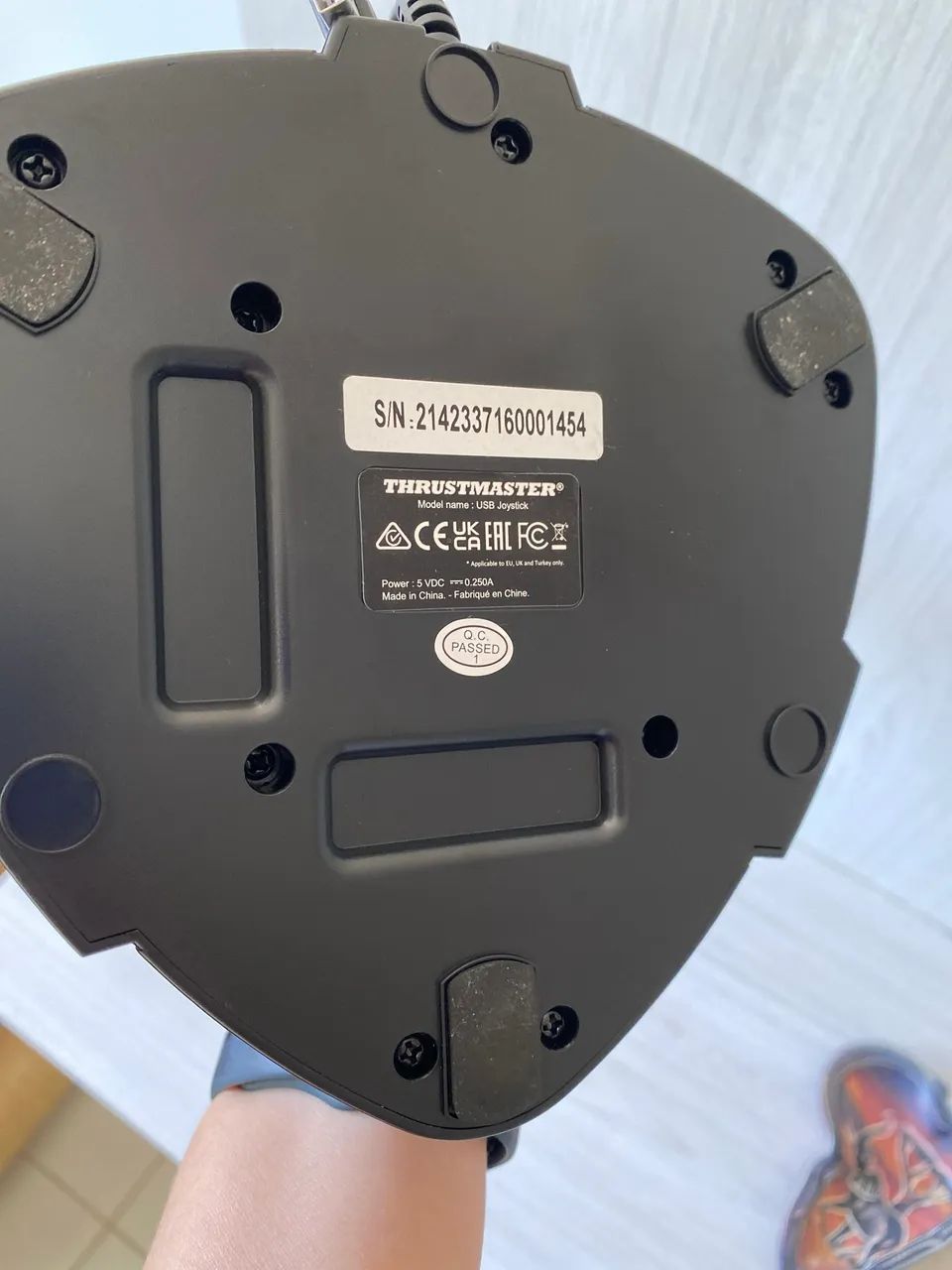 Joystick Thrustmaster manche preto - Foto 2