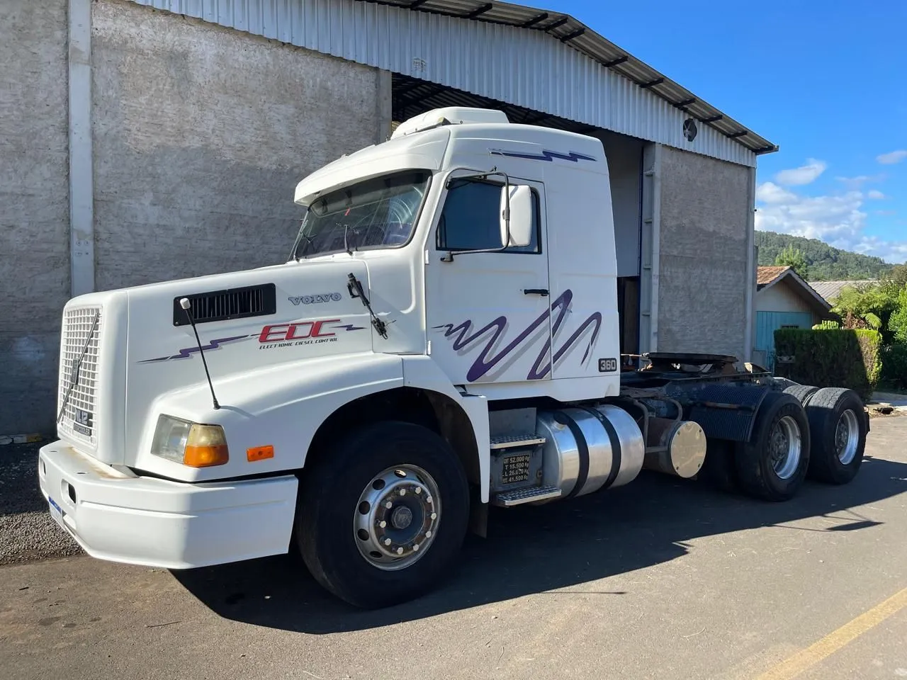 volvo NL12 360 traçado bug pesado ( doc 3 eixos e tanque supl. 800 lt )