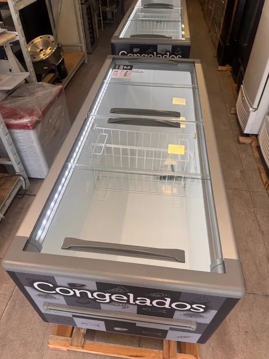 Ilhas para congelados ou resfriados - marca fricon tamanho 2,00m - Foto 2