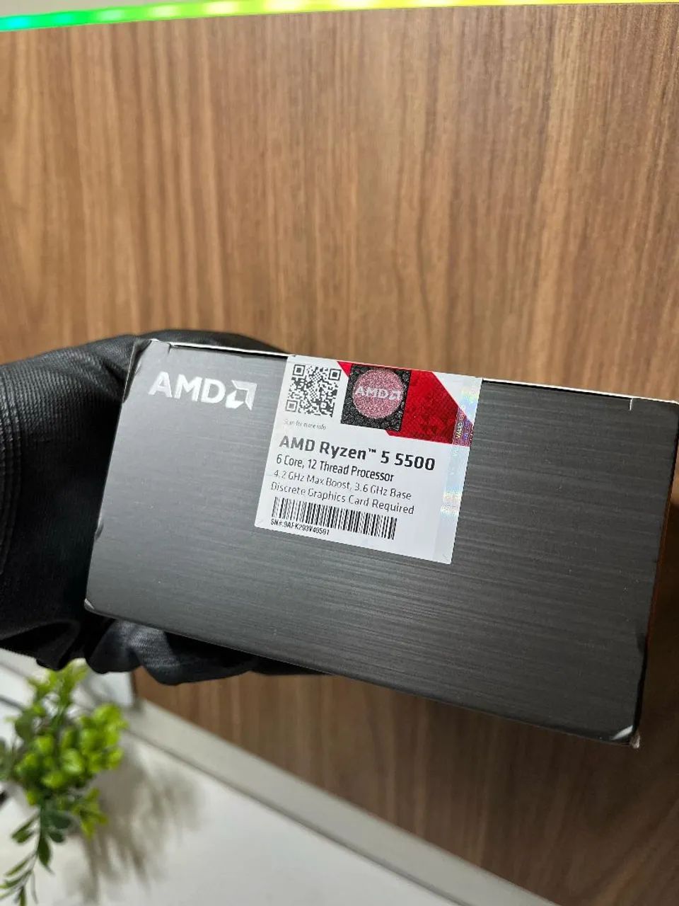 AMD RYZEN 5 5500 - NOVO - Foto 2