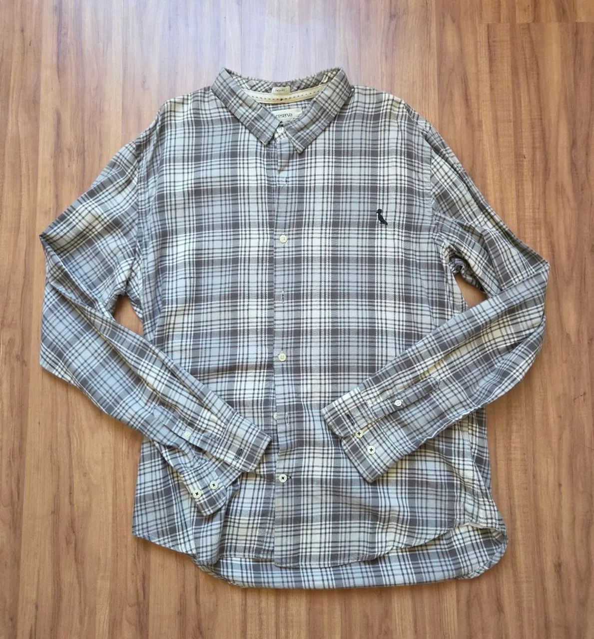 Camisa Xadrez Manga Longa - Reserva