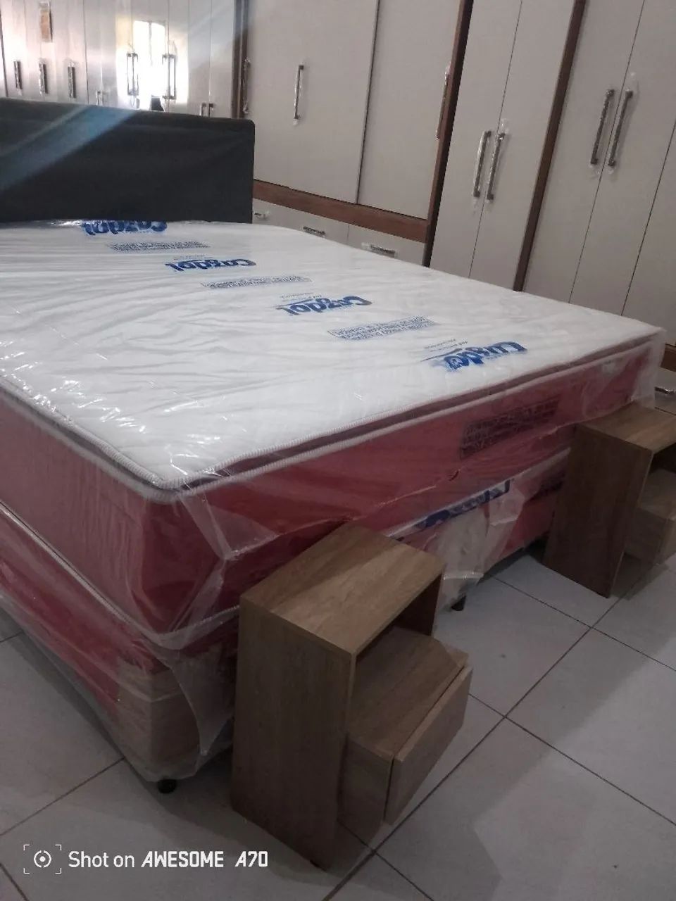 Cama king com base bipartida entrega grátis para região de São Luís  - Foto 3