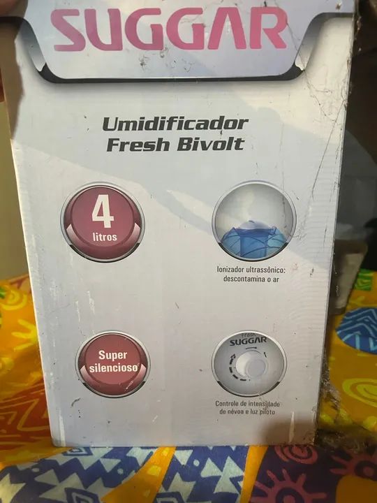 Umidificador Fresh Bivolt SUGGAR