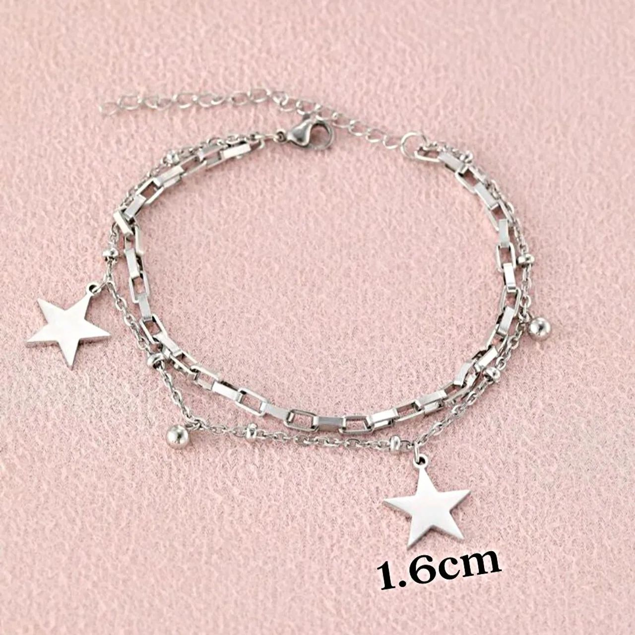 Pulseira Deslumbrante Estrela e Bolinhas - Foto 3