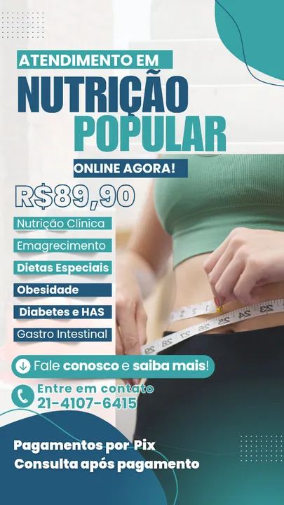 Nutricionista Popular Online 