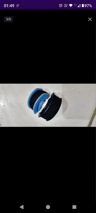 2 polias da pearl pra pedal eliminator 