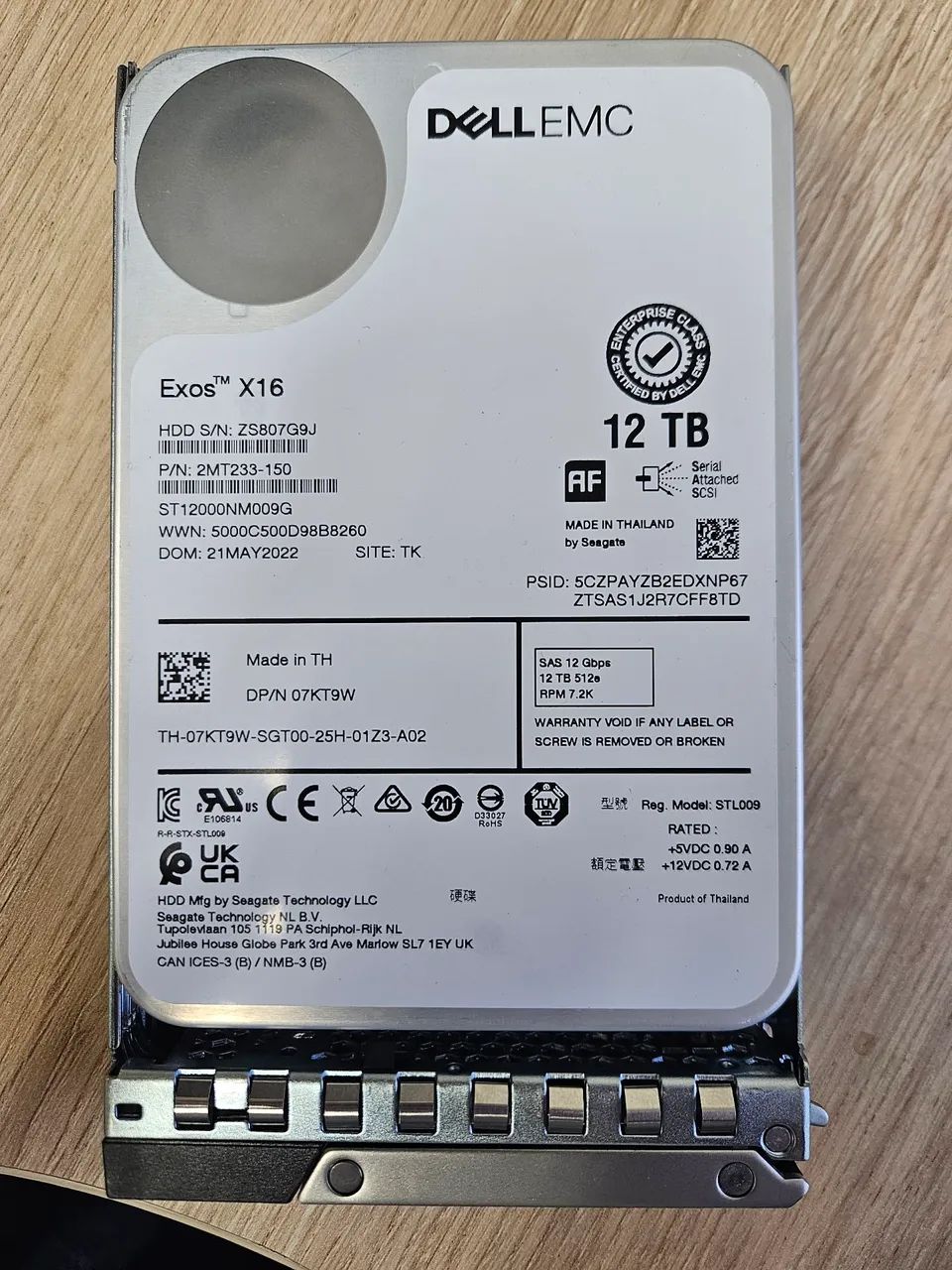 HDs SAS Dell 12TB novinho - Foto 3