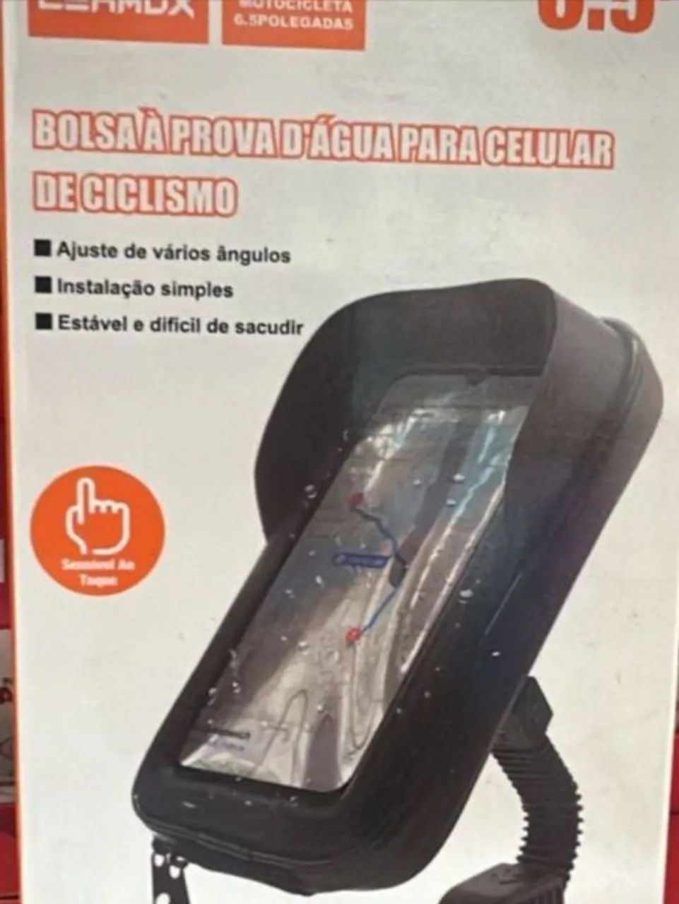 Suporte de Celular à Prova D'Água para Bicicleta