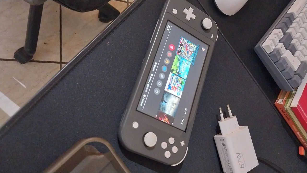 Nintendo Switch Lite desbloqueado 128gb!!! - Foto 3