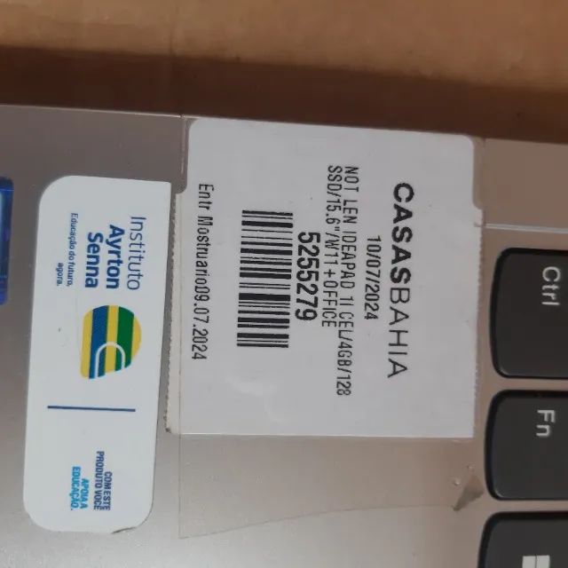 notebook lenovo ideapad 1 4gb 128ssd 15,6" w11 mod 15igl7 - Foto 4