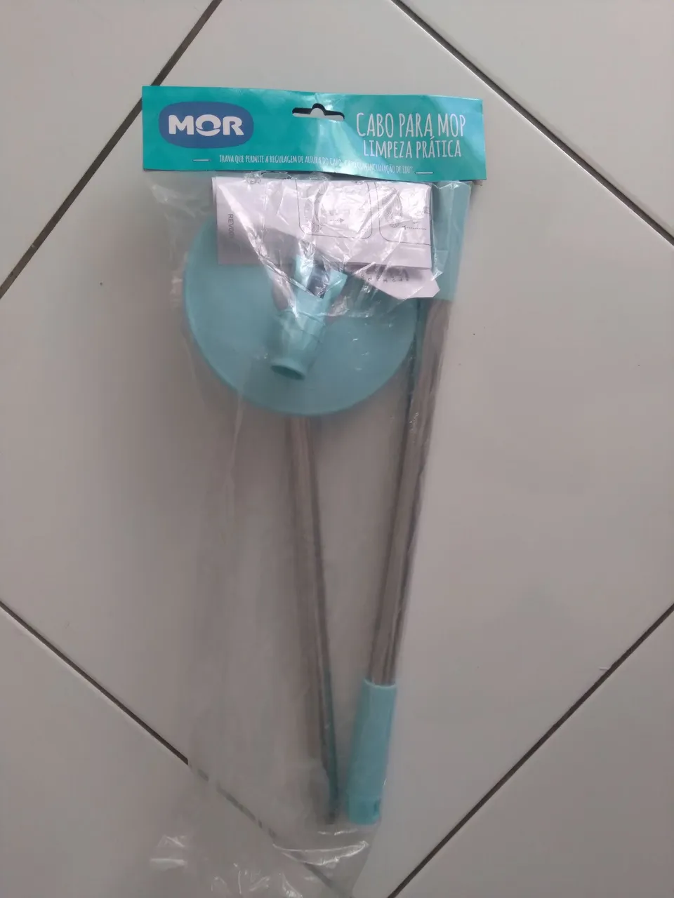 Cabo Para Mop Limpeza Prática MOR