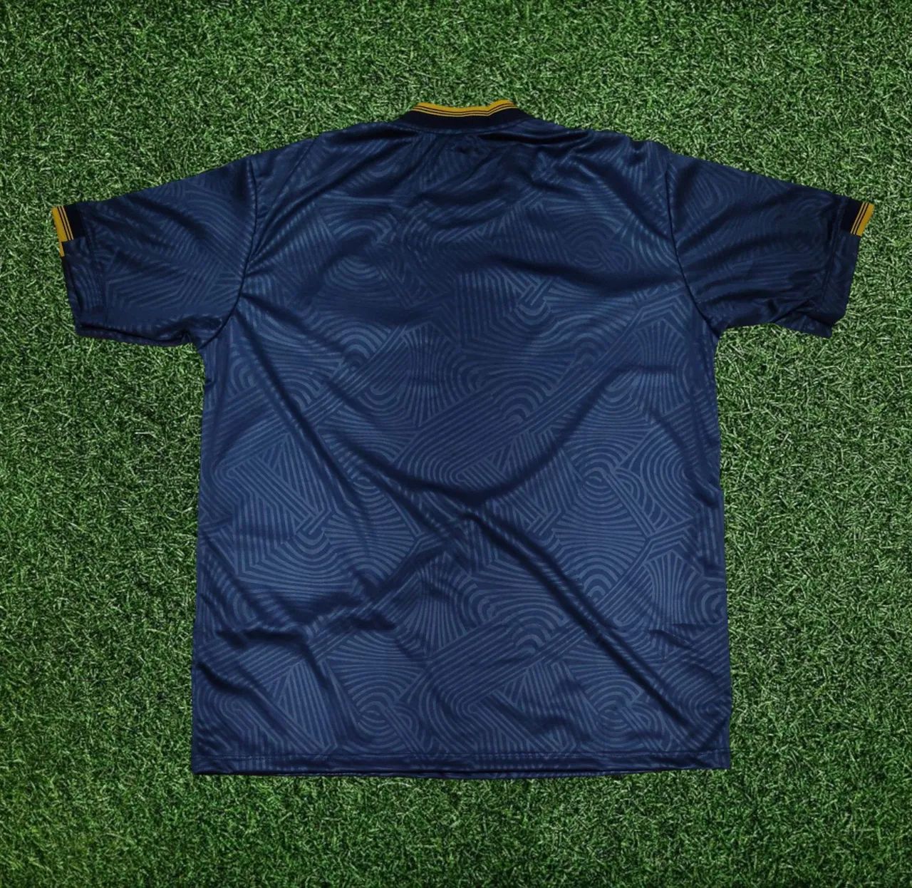 Camisa do retrô tamanho G azul - Foto 3