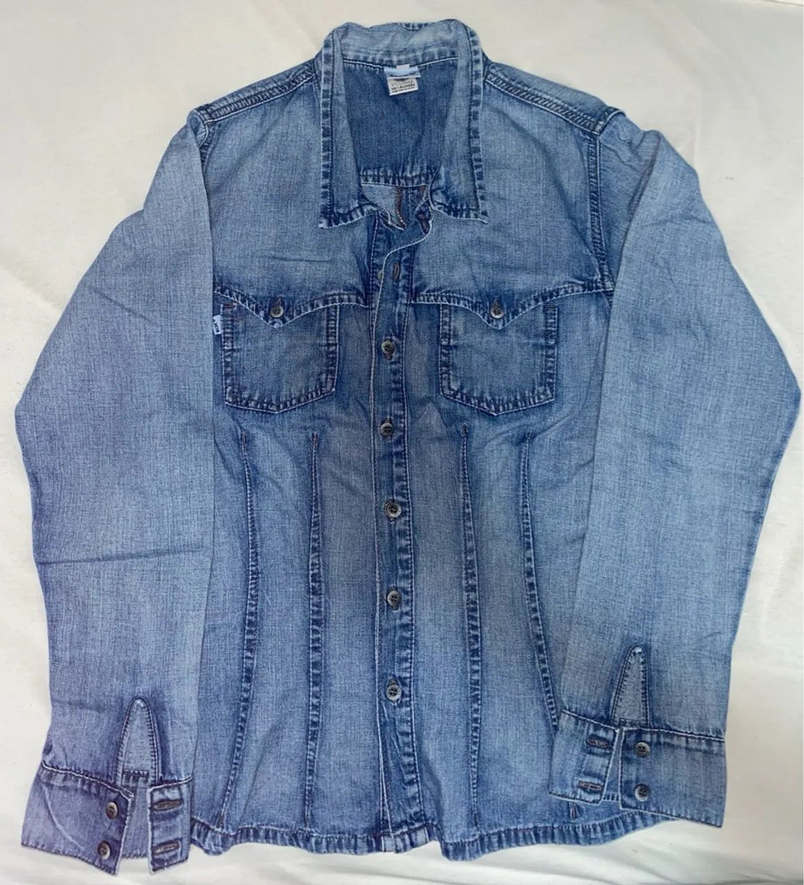 Camisa Jeans Feminina  - Foto 4