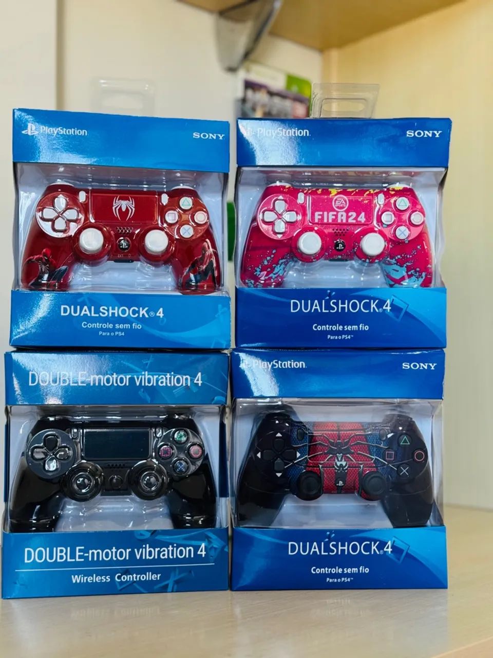 Controle Play 4 pc e tv NOVOS  - Foto 2
