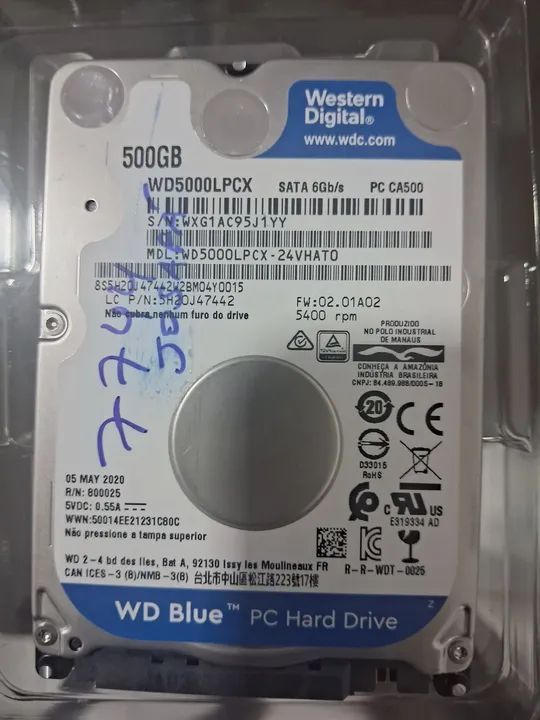 HD 500 GB para notebook  - Foto 2
