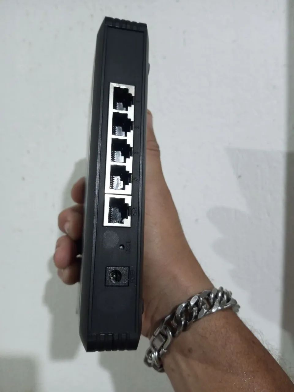 ROTEADOR INTELBRAS REF 140 Q- 4 PORTAS  FAST  ETHERNET + QoS Com Fonte - Foto 4