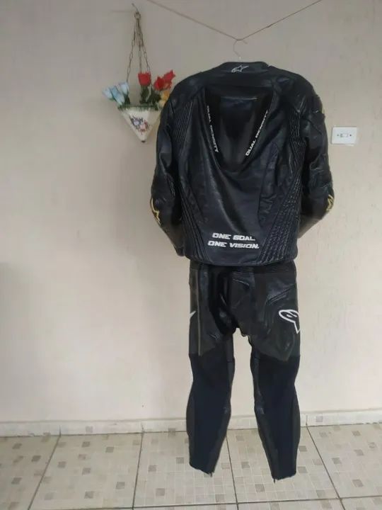 Macacão Motociclista Alpinestars Nº 48 - Foto 2