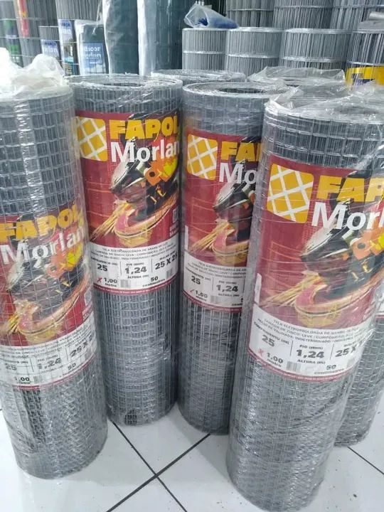 Tela Soldada Galvanizada de qualidade / Tela soldada Fapol Morlan /Tela Soldada SeguranZN3