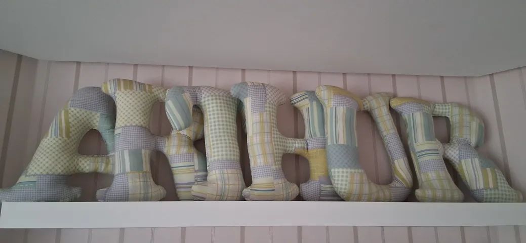 Almofadas personalizadas para quarto de bebê - Foto 3