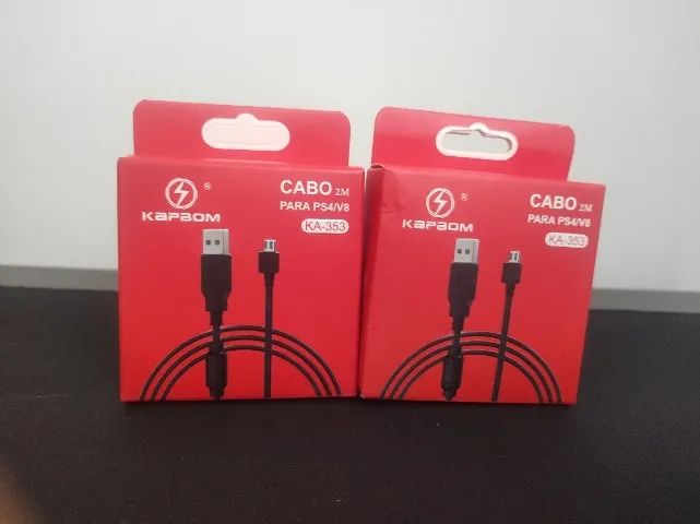 Cabo para controles de PS4 2 metros - Novo - Foto 2