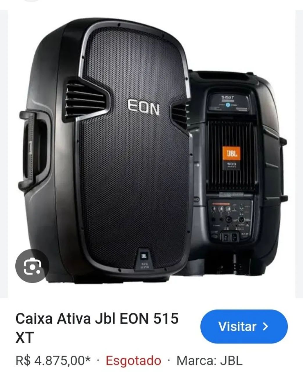 Caixa de Som Ativa JBL EON 515XT - Foto 6