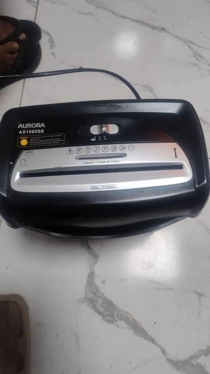 Triturador de papel 