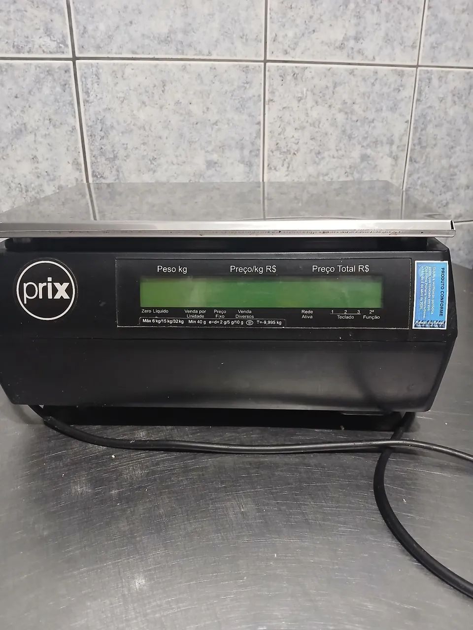 Balança digital toledo com impressora Prix 4 uno - Foto 2