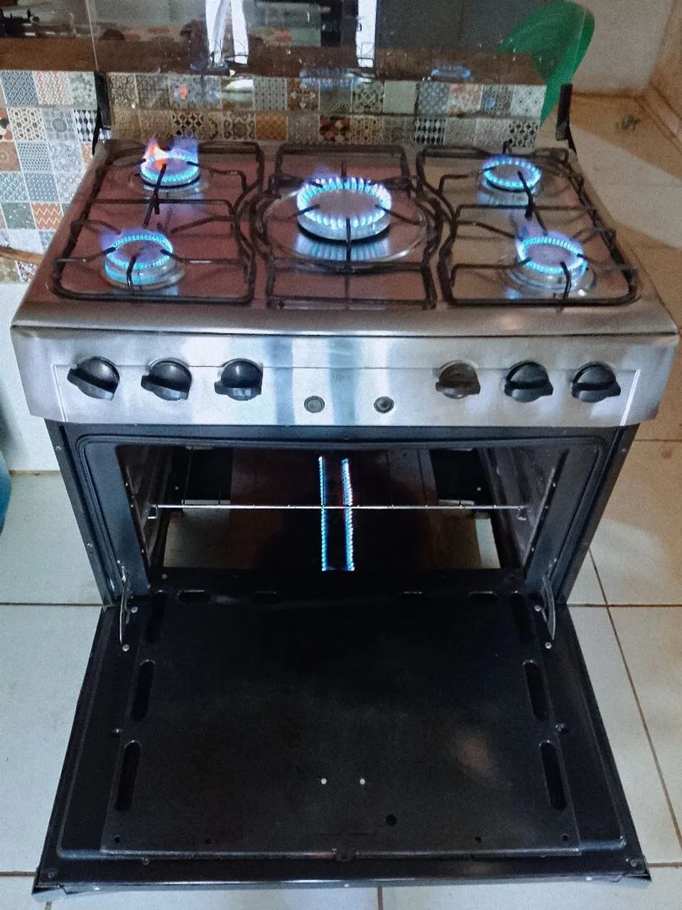 Vendo fogão funcionando perfeitamente  - Foto 5