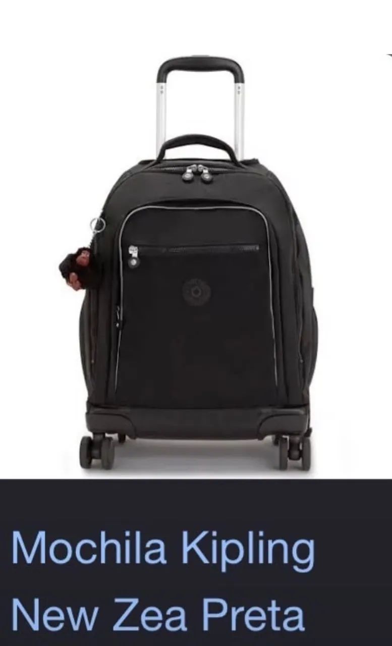 Mochila Klipping Preta - Foto 2