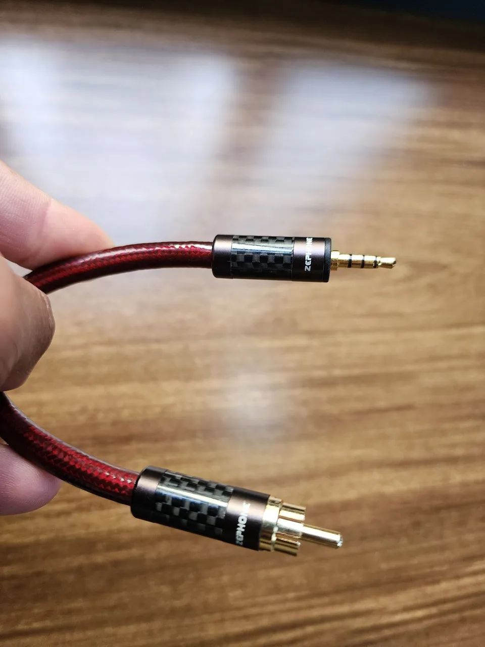 Cabo Coaxial Zephone Crimson - Foto 2