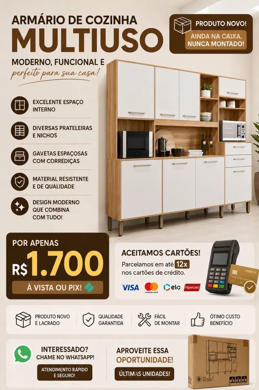 MÓVEL DE COZINHA 