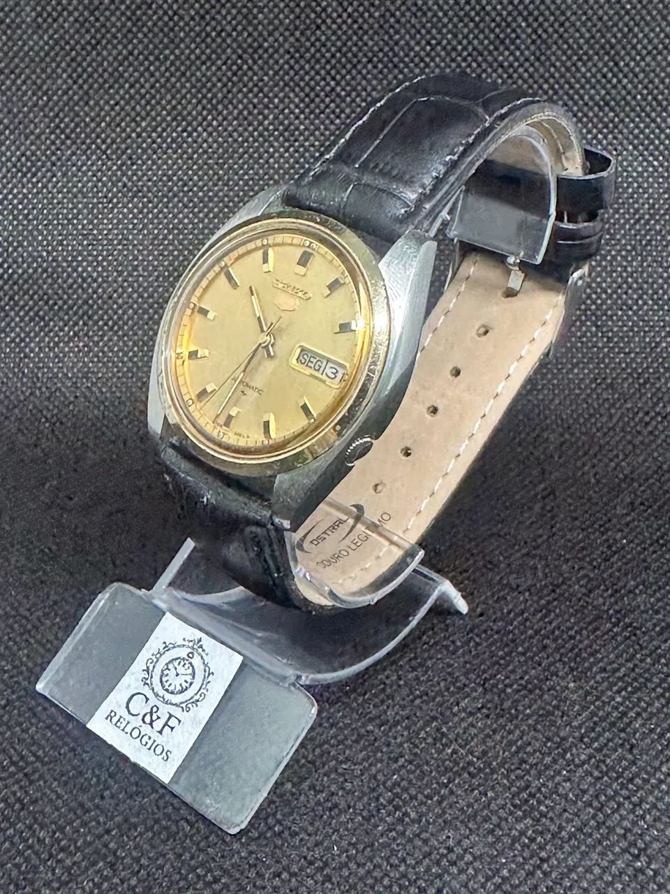 RELÓGIO SEIKO 5- AUTOMATIC- 17JEWELS - *  - Foto 2