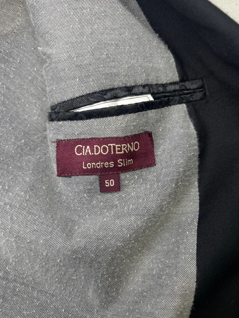 Paletó Terno preto + Camisa Dirfeora (PARA VENDER LOGO) - Foto 2