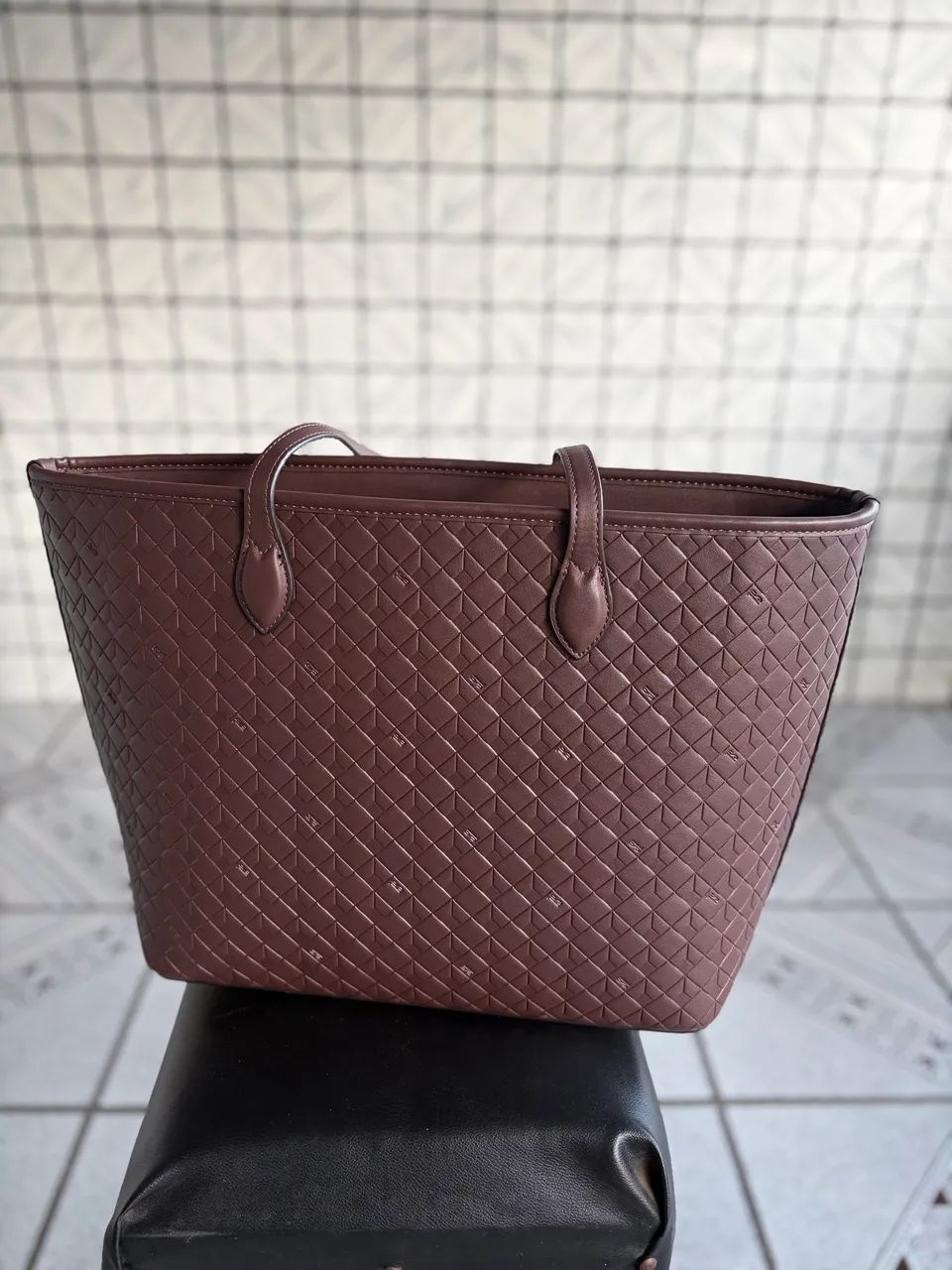 Bolsa marrom original Santa Lolla - Foto 3
