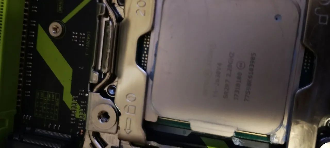 Placa x99 com processador  - Foto 4