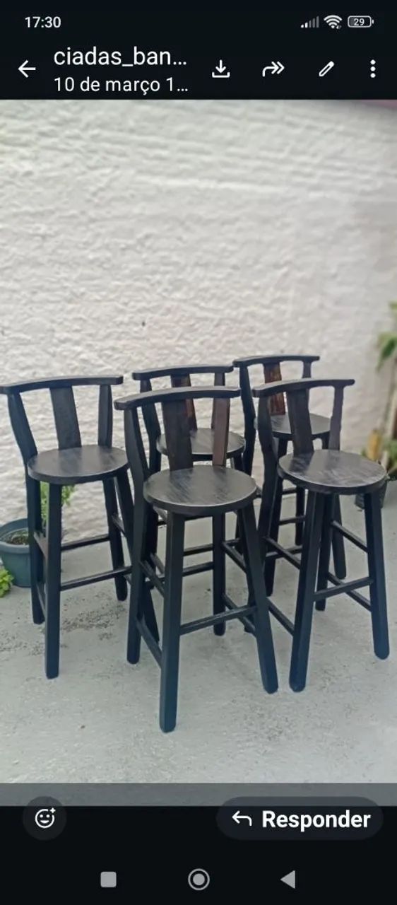 Banquetas novas VÁRIAS CORES  - Foto 3